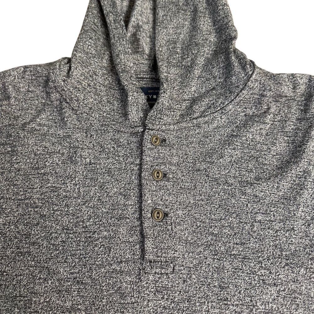 Lucky Brand Gray Pullover Hooded Sweater Size Large - Picture 2 of 6